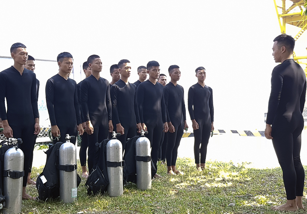 Đặc công Hải quân khắc ghi lời Bác dạy 

